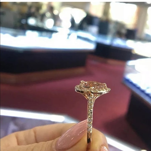 NEW rose gold bridal engagement wedding ring - Picture 5 of 5